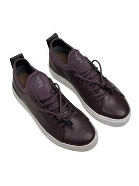 Blackstone SL68 Low Fudge Leather Platform Sneaker Womens US 7 EU 37 New $190